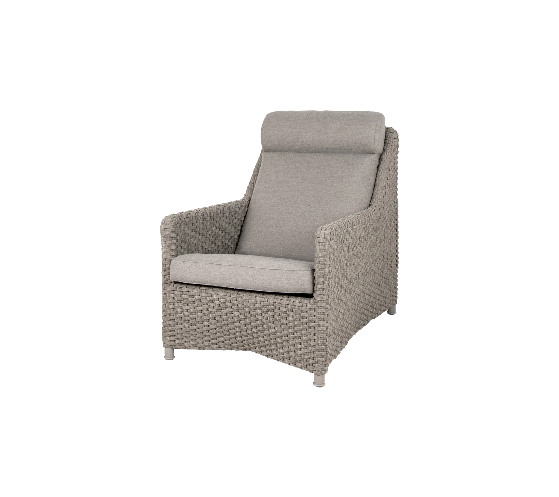 Woven High Back Chair