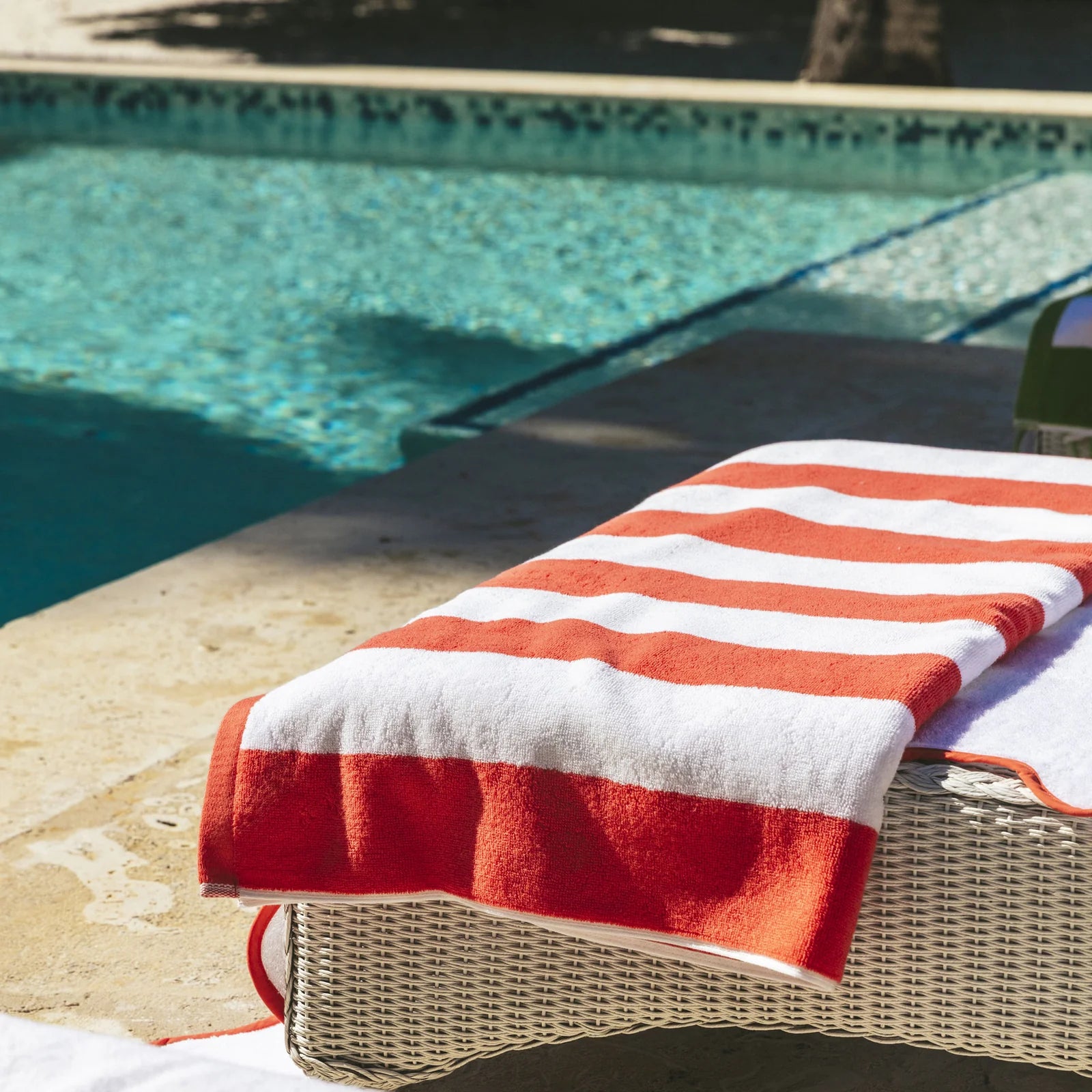 Cabana Stripe Luxury Beach Towels | Set of 4