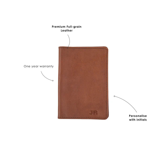 The Passport Cover - Cognac