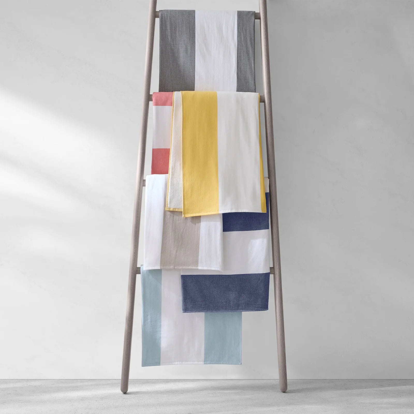 Block Stripe Fouta Beach Towels | Set of 4