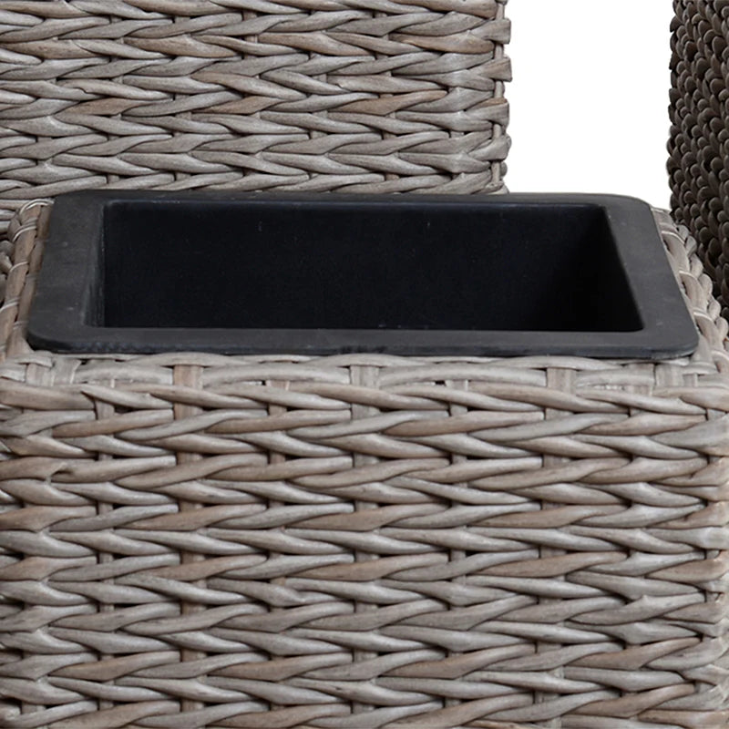 Synthetic Wicker UV Basket