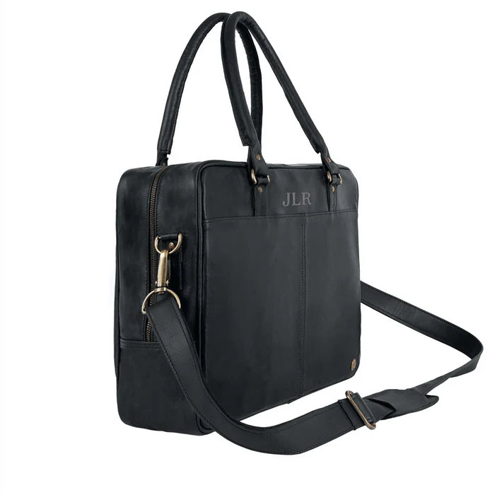 The Kent Satchel - Black
