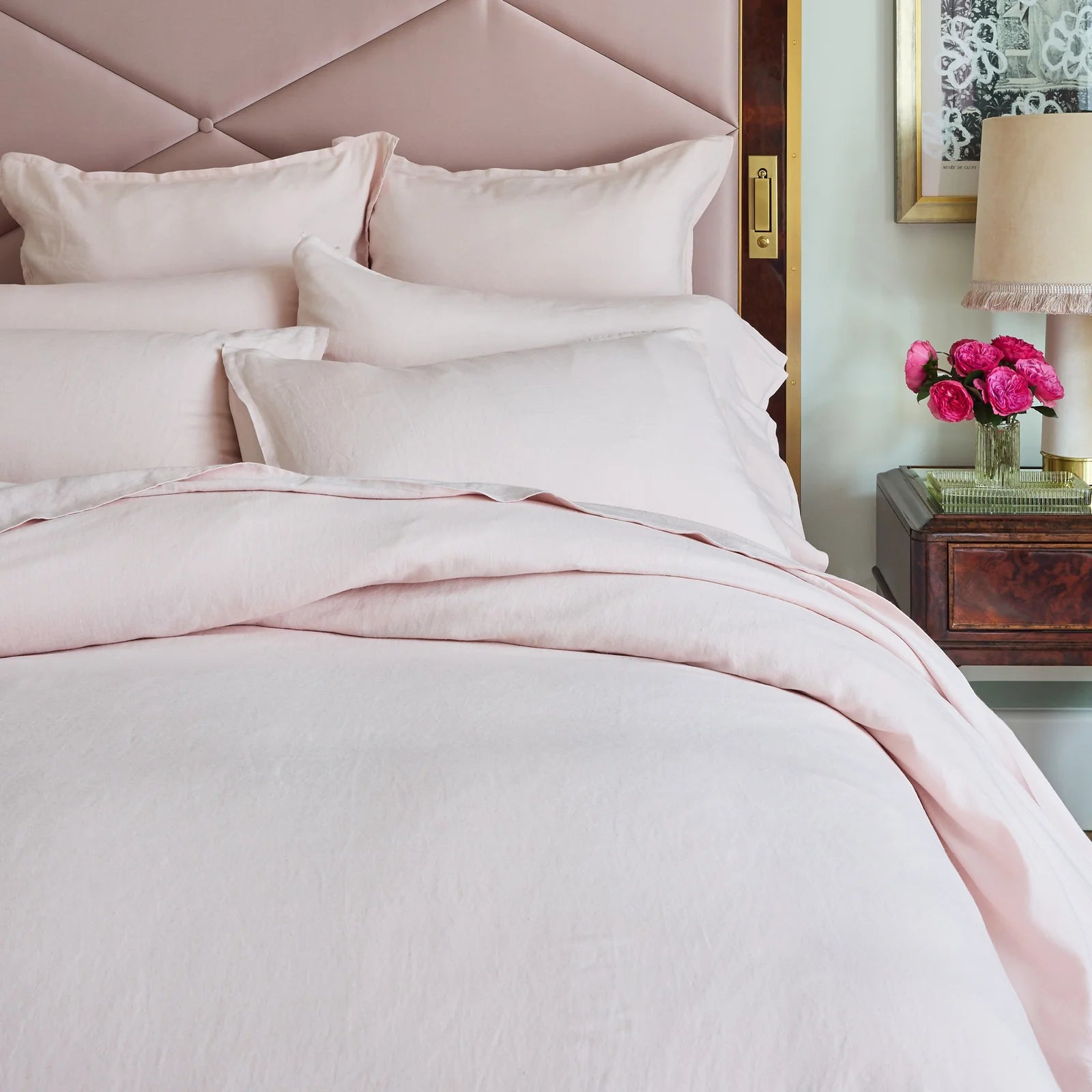Linen - Bamboo Sham Set of 2